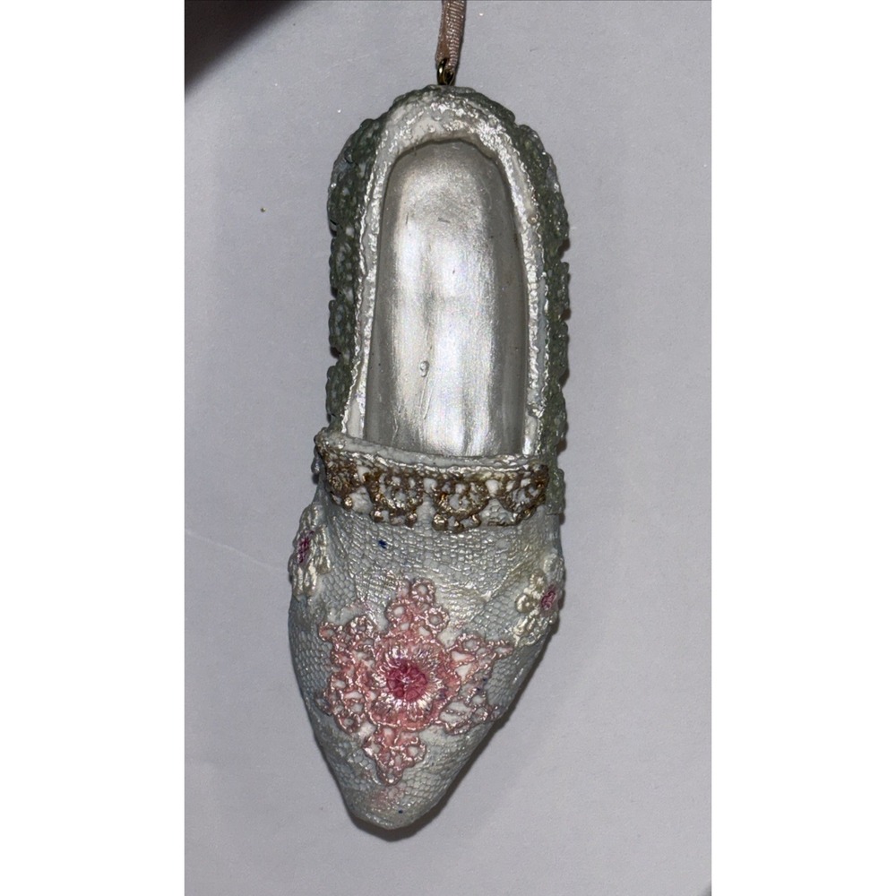 Resin 4.5" High Heel Hanging Shoe Decorative Home Decor Vintage Look